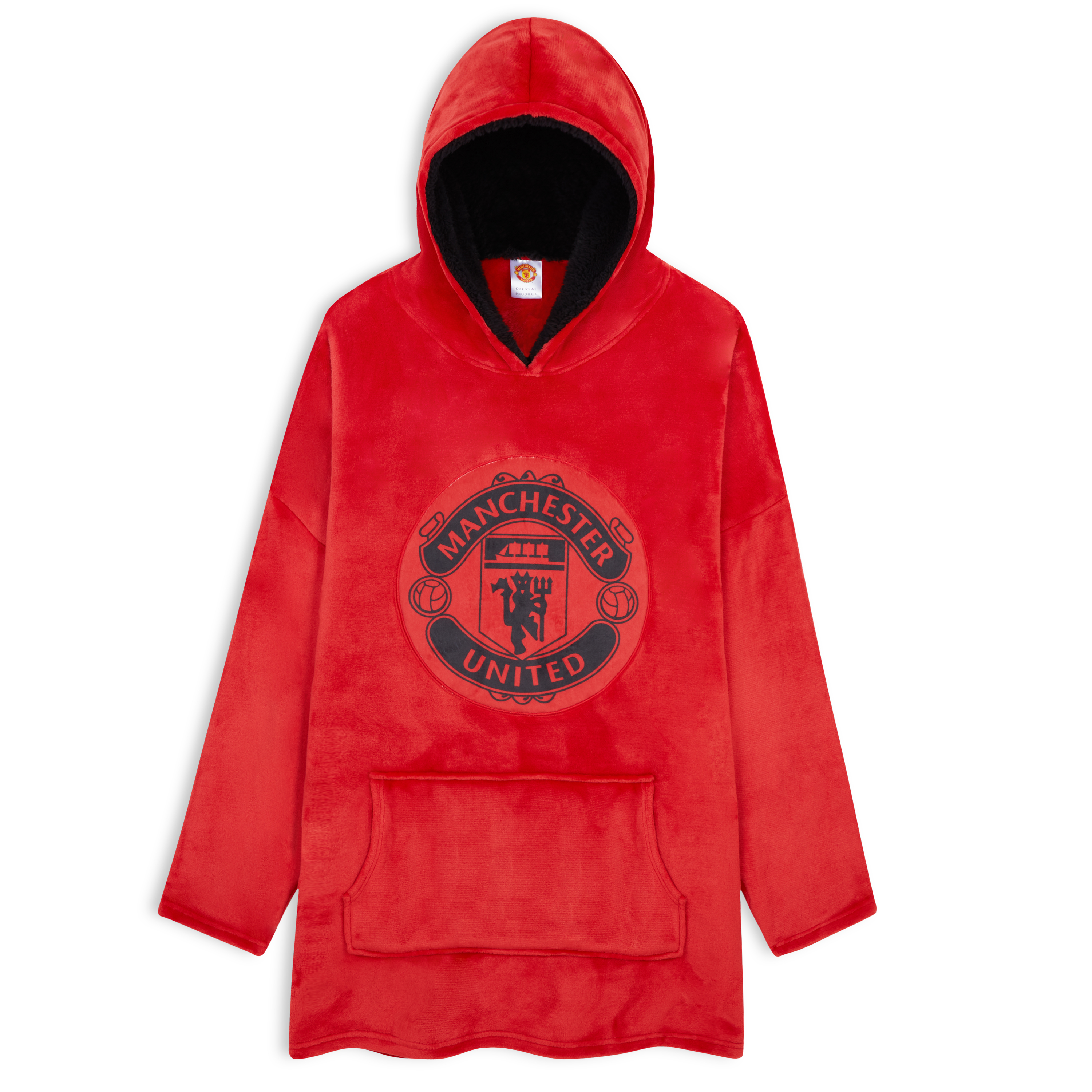ManchesterUnited F.C. Oversized RED Hoodie Blanket For Men, Man U